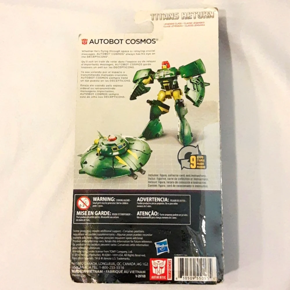 Transformers Generations Legends Class Titans Return Autobot COSMOS 2016 SEALED